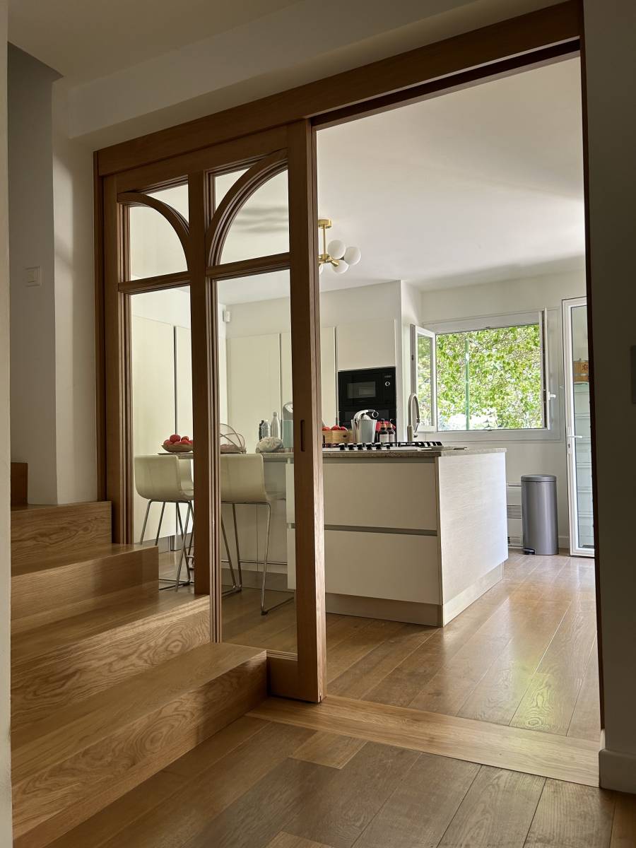 Baie vitree coulissante